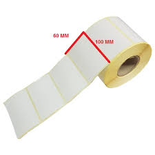 لیبل کاغذی سایز 100*50- 1000 عددی