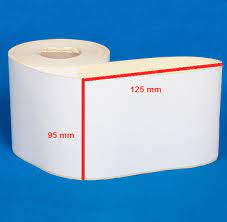 لیبل کاغذی سایز 125*95- 500عددی