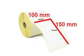لیبل کاغذی سایز 150*100 - 500عددی